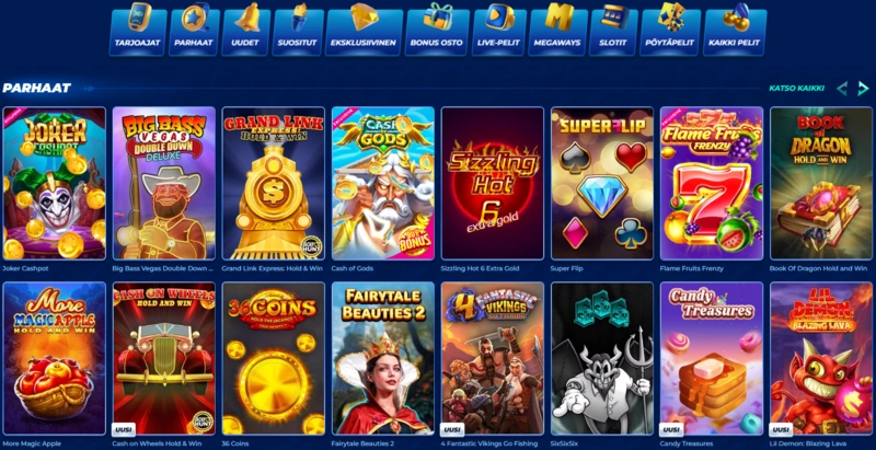 BassBet Casino Pelit